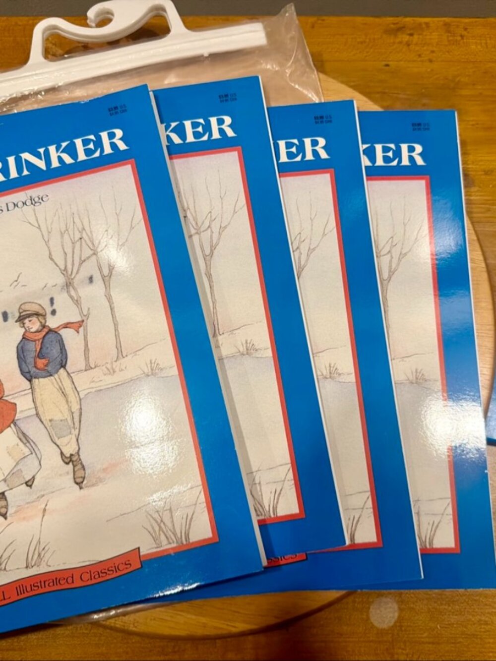 Hans Brinker Troll Illustrated Classics Book Set Cassette Mary Dodge